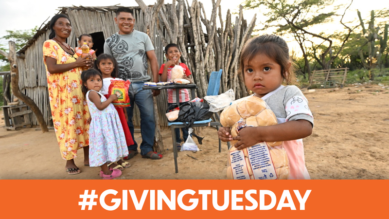 Give food and HOPE this #GivingTuesday!